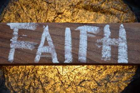 FAITH WORDの写真素材