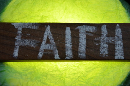 FAITH WORDの写真素材