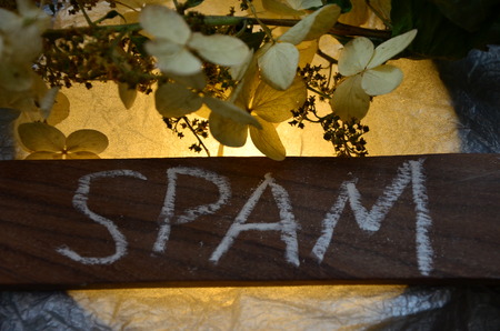 WORD SPAMの写真素材