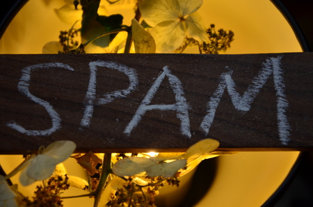 WORD SPAMの写真素材