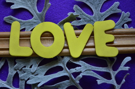 word loveの写真素材