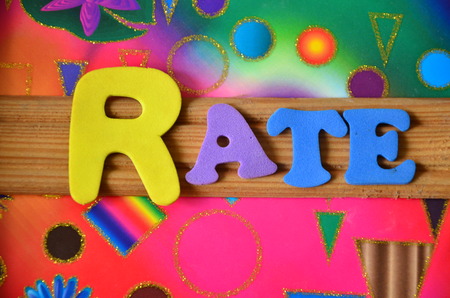 WORD RATEの写真素材