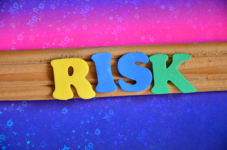 word riskの写真素材
