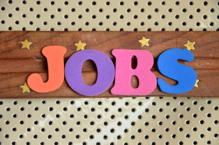 word jobsの写真素材