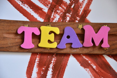word teamの写真素材