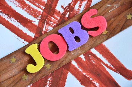 word jobsの写真素材