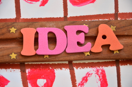 Word ideaの写真素材