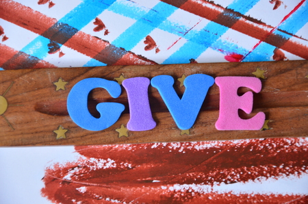 give wordの写真素材