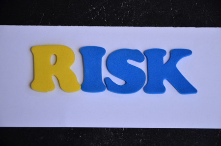 word riskの写真素材