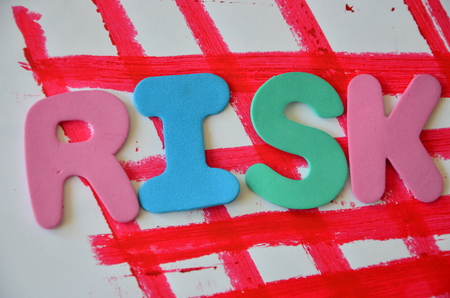 word riskの写真素材