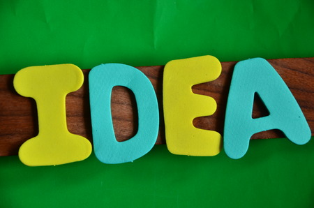 Word ideaの写真素材