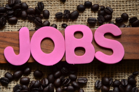 word jobsの写真素材