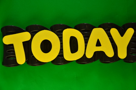 WORD TODAYの写真素材
