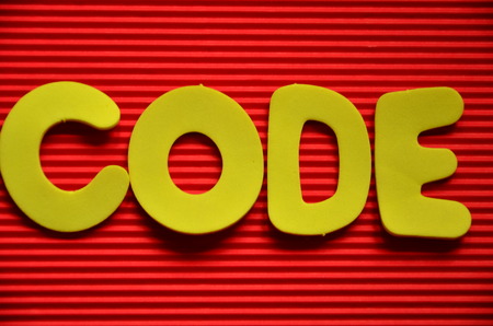 code wordの写真素材