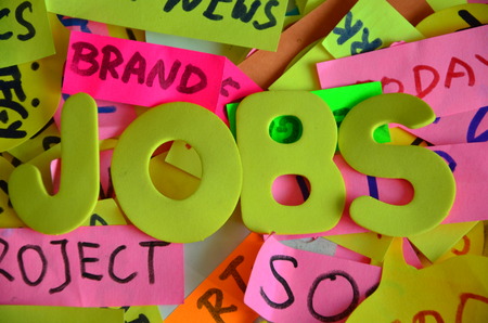 word jobsの写真素材