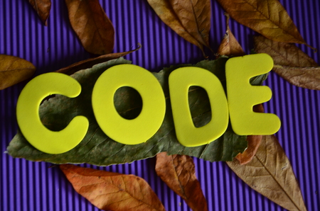 code wordの写真素材