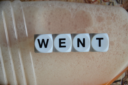 word wentの写真素材