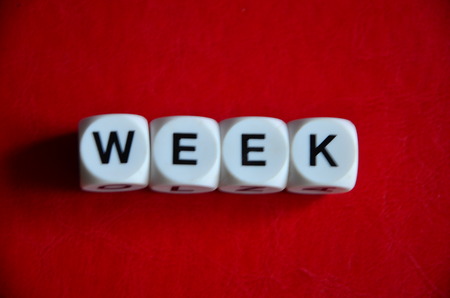 word weekの写真素材