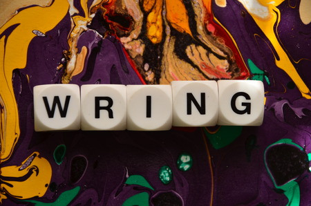 word wringの写真素材