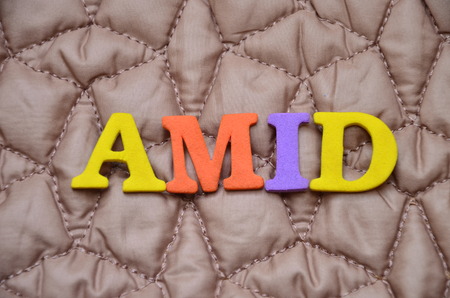 word amid an abstract backgroundの写真素材