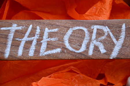 wor theory on an abstract backgroundの写真素材