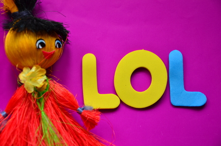 word lolの写真素材