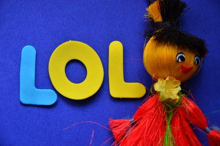 WORD LOLの写真素材