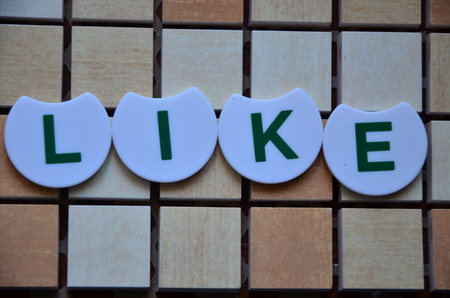 word likeの写真素材