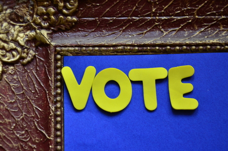 word voteの写真素材