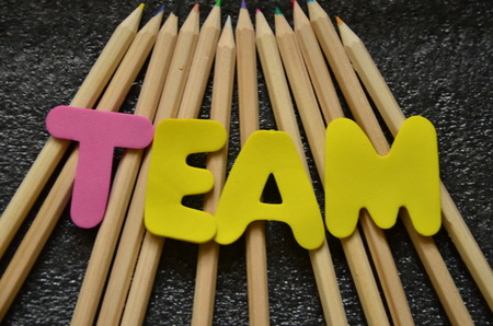 word teamの写真素材