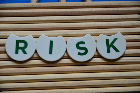 word riskの写真素材