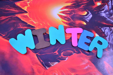 WORD WINTERの写真素材