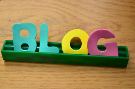 WORD BLOGの写真素材
