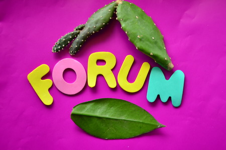 word forumの写真素材