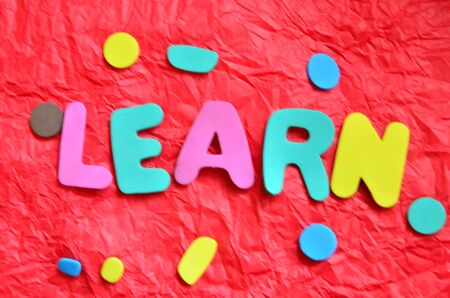WORD LEARNの写真素材
