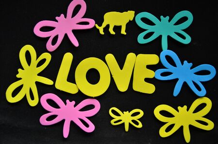 word loveの写真素材