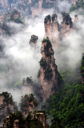 Zhangjiajie sceneryの写真素材