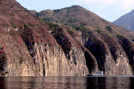 Scenery of autumn, Chongqingの写真素材