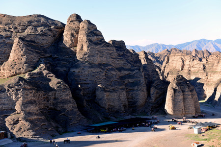 Yellow River Hoodoo National Geoparkのeditorial素材