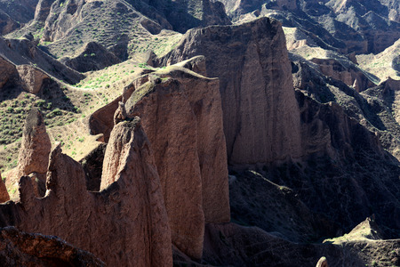 Yellow River Hoodoo National Geoparkのeditorial素材