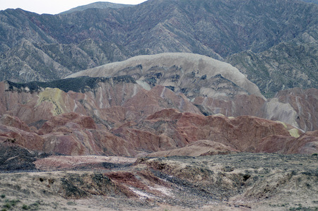Zhangye Danxia landformの写真素材
