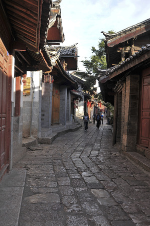 Yunnan Lijiang ancient cityのeditorial素材