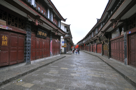 Yunnan Lijiang ancient cityのeditorial素材