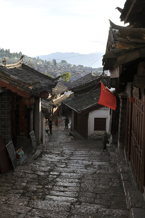Yunnan Lijiang ancient cityのeditorial素材