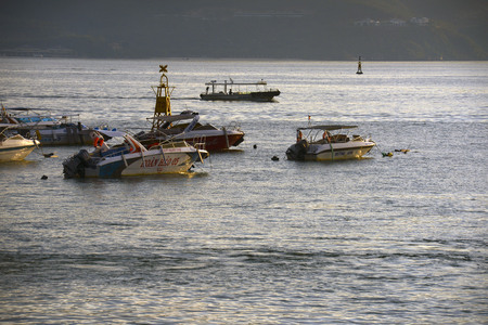 Coastal city scenery of Vietnam