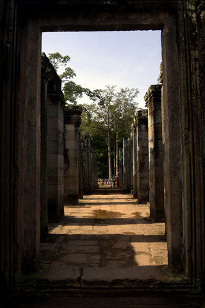 Angkor wat sceneryのeditorial素材