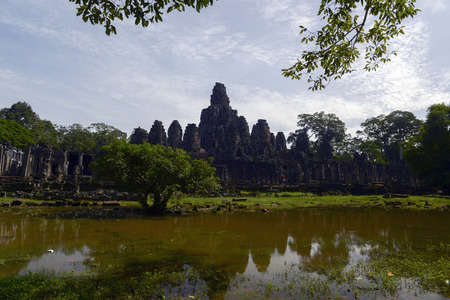 Great Angkor wat sceneryの写真素材