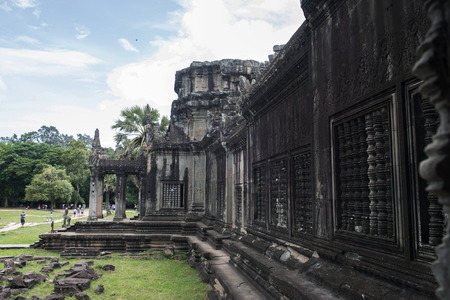 Angkor wat sceneryのeditorial素材