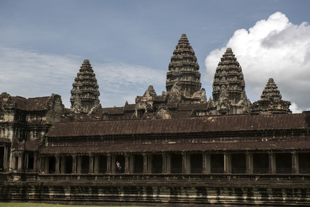 Angkor wat sceneryのeditorial素材
