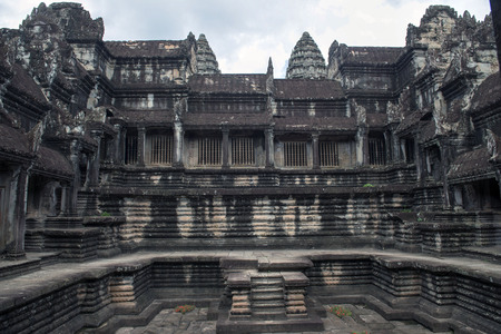 Angkor wat sceneryの写真素材